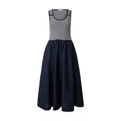 TOMMY HILFIGER Poletna obleka  mornarska / bela