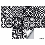 Netscroll Stenske nalepke v imitaciji ploščic, TileDecor
