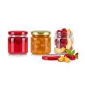 shumee 5x KOZAREC 100 ml POSODA ZA ŽIVILA MED MARMELADA KONZERVIRANO SOK Stekleni kozarci