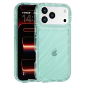 Aurora Wave maska za iPhone 17 Pro - zelena