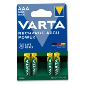 shumee VARTA POWER 1000mAh AAA NiMH polnilne baterije za majhne prste 4 kosi