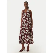 Vero Moda Poletna obleka Jennifer 10341973 Bordo rdeča Regular Fit