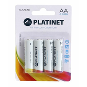 Baterija PLATINET Alkaline Pro AA 4/1