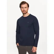 JOOP! Jeans Majica z dolgimi rokavi 30033284 Modra Modern Fit
