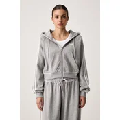 adidas Originals jopica s kapuco ženska bombažna