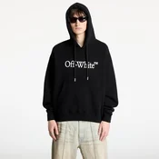 Mikina Off-White Big Bookish Skate Hoodie Black/ White XL