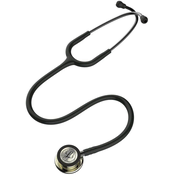 3M Littmann Classic III Stetoskop, Black, Champagne Chestpiece
