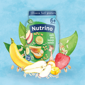 Nutrino Pire od voca, Jabuka, kruška, banana sa žitaricama, 190g