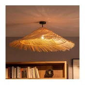 Brilagi - LED pritrjeni stropni lestenec CERIA BOHO, 1x E27/60W/230V, premer 100 cm, črna/bež