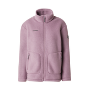 MAMMUT Tehnicka flis jakna Falera  sivkasto ljubicasta (mauve) / crna