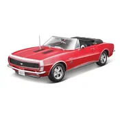 Maisto - 1967 Chevrolet Camaro SS 396 kabriolet, rdeč, 1:18