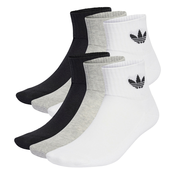 ADIDAS ORIGINALS Nogavice, bež, črna, bela