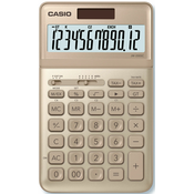 Kalkulator Casio - JW-200SC, 12 znamenki, zlatni metalik