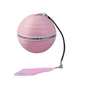 INF Avtomatska žoga za mačke - interaktivna igrača za notranje mačke Pink, (5000125647)