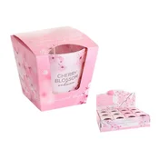 eoshop Sveča v kozarcu ČEŠNJA CVET-SAKURA RDEČILO dišeče 115g