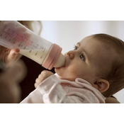 Chicco P5 flašica roze 4m+, 300ml