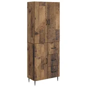 vidaXL Set omar 2 pcs Star les 66 x 34,5 x 89,5 cm Inženirski les