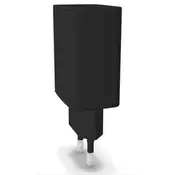 Gembird polnilec USB, 2x vhod, 20W, hitro polnjenje, črn