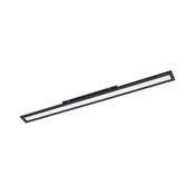 Eglo 900822 - LED Stropna svetilka SALOBRENA LED/38W/230V 120x10 cm črna