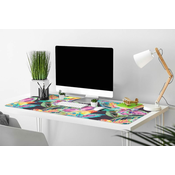 Decormat Podloga za pisalno mizo Colorful parrots 120x60 cm