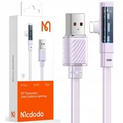 Mcdodo Mcdodo Hitri kabel USB Lightning Angle 36W 1,2 m vijolične barve CA-3411