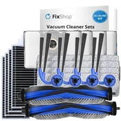 Set rezervnih dijelova za Ecovacs Deebot X11 Pro, X11 (2x Glavna cetka, 4x Filter, 4x Bocna cetka, 4x Krpa za brisanje, 4x Vrecica za prašinu)