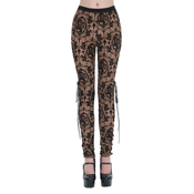 Ženske hlače DEVIL FASHION - Gothic Brown - PT10702