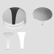 05 098 81 0000: Krmilna enota SANIT SWING, krom
