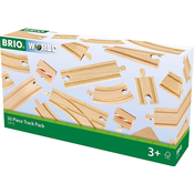 Set za igru Brio - Drvene tračnice