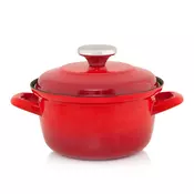 Metalac duboka šerpa MAXIMUS 16cm/1,6lit Crvena