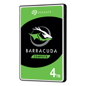 Seagate BarraCuda 4TB 2.5 Inch, 15mm SATA 6Gb/s – Internal hard drive