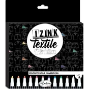 Aladine Izink Sada textilných fixiek 12 kos