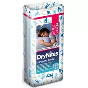 Huggies nocne pelene Dry Nites Large 8-15 godina, za decke, 9 komada