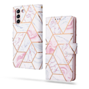 Havana preklopna torbica Fancy Diary Marmor Samsung Galaxy A13 LTE A135 - belo roza
