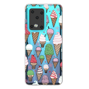 TPU gel ovitek/etui/ovitek IceCreams za Samsung Galaxy S20 Ultra