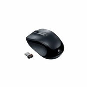 Logitech M185 Wireless mini miška, črna-siva