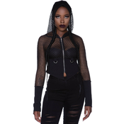 Hoodi moška - Wicked Fishnet - KILLSTAR - KSRA002399