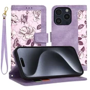 Etui Techsuit FlipCraft za iPhone 15 Pro - mysterious purple