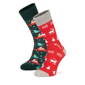 Dolge nogavice Lasocki 2MB-004-AW24 (2-pack) Pisana