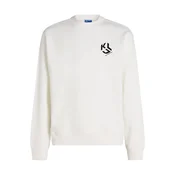 KARL LAGERFELD JEANS Majica Monogram volneno bela