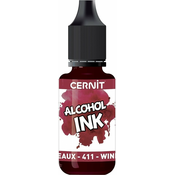 CERNIT barvno črnilo na alkoholni osnovi 20 ml | 411 burgundy red