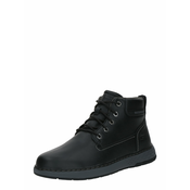 SKECHERS Gležnarji z vezalkami GARLAN črna