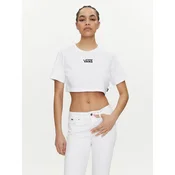 Vans Majica Flying V Crew Crop Ii VN000GFF Bela Regular Fit