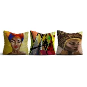Aberto Design Set 3 jastuka 43x43cm Šareni