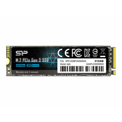 SILICON POWER SSD P34A60 512GB M.2 PCIe, SP512GBP34A60M28