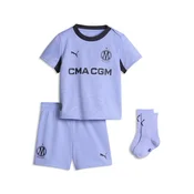 PUMA Olympique de Marseille 26/27 Third Baby Kit Toddlers, Age, Lavendar Pop/New Navy, 2-4M