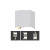 LED Zunanja stenska svetilka LED/5W/230V 3000K IP65 bela