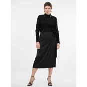 Black womens midi skirt ORSAY - Womens