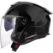 Otvorena motociklisticka kaciga LS2 OF618 Verso II, sjajno crna