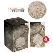 Vlažna morska sol GUÉRANDE, 6 x 50 g, Francuska, Peugeot